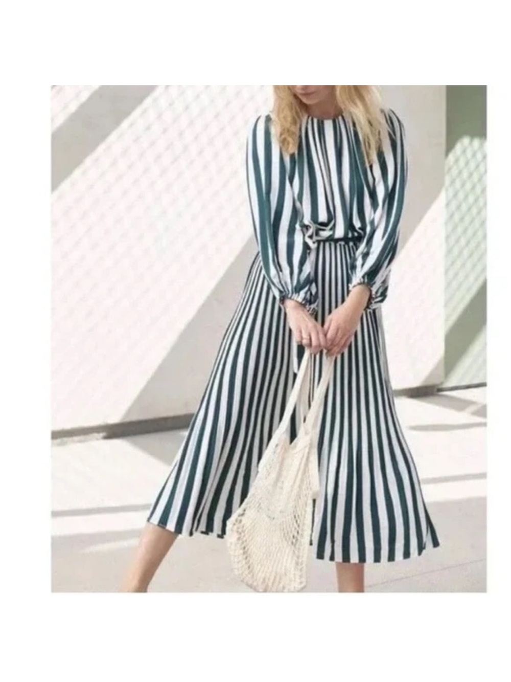 AYR The Who’s She pleated midi dress - Picture 6 of 7